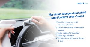 Tips Aman Mengendarai Mobil saat Pandemi Virus Corona