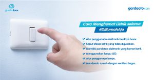 Cara Menghemat Listrik selama #DiRumahAja