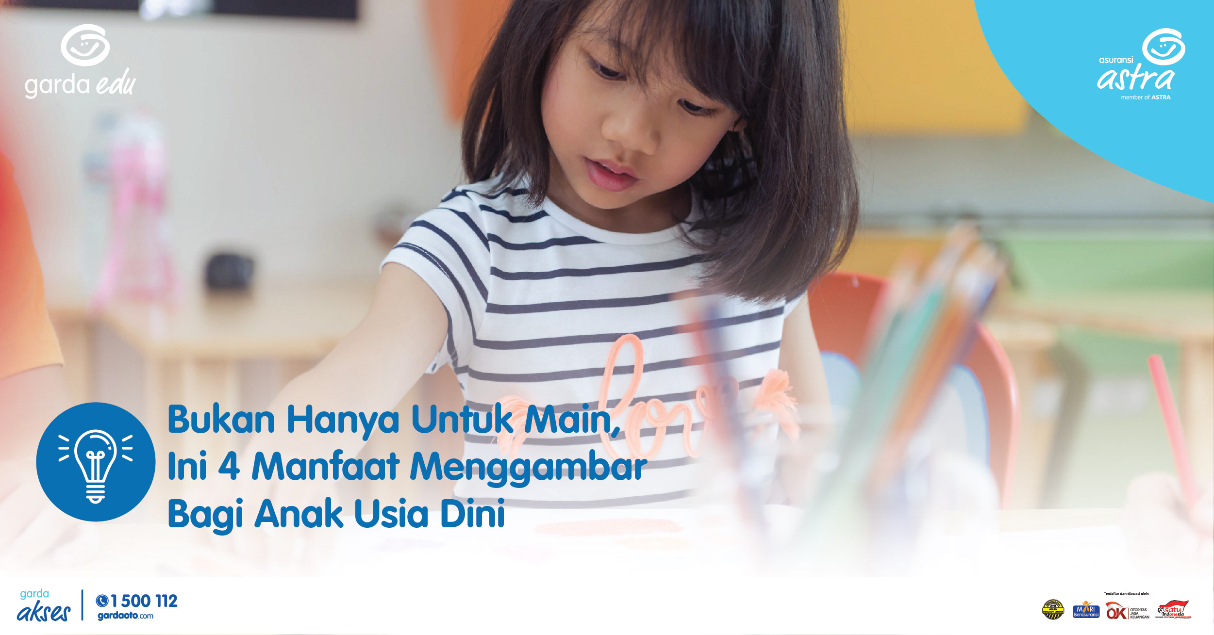 Bukan Hanya Untuk Main, Ini 4 Manfaat Menggambar Bagi Anak Usia Dini