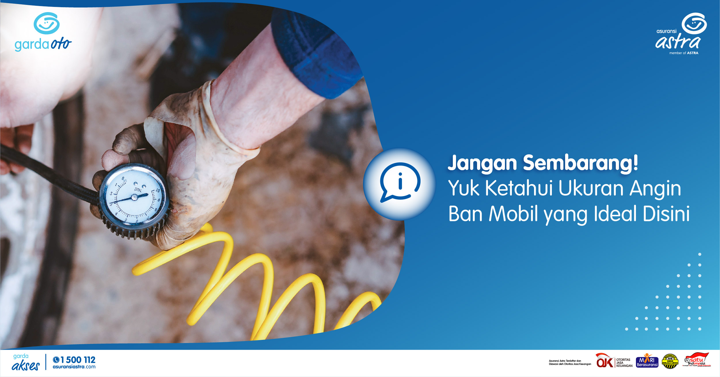 Jangan Sembarang! Yuk Ketahui Ukuran Angin Ban Mobil yang Ideal Disini