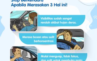 #POMinfo: Stop Berkendara Apabila Merasakan 3 Hal Ini