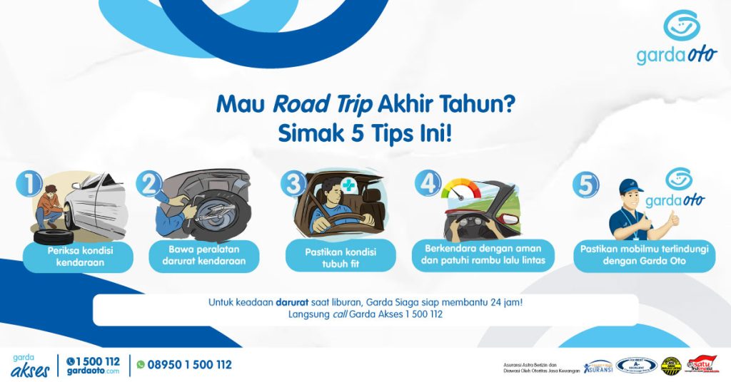 Mau Road Trip Akhir Tahun? Simak 5 Tips Ini!