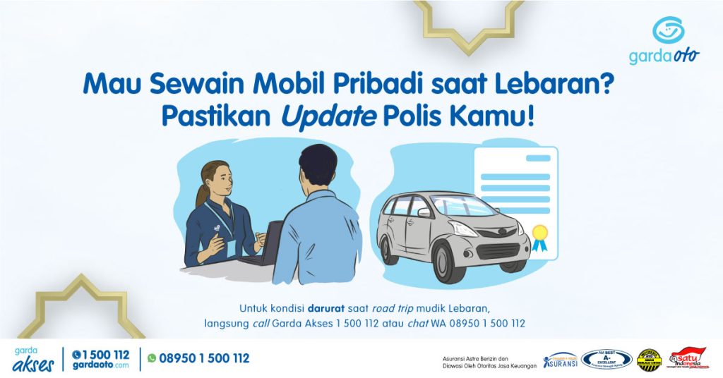 Penyewaan Mobil Pribadi saat Lebaran